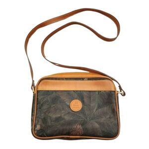 Pierre Balmain Vintage Bird Floral Leaf Crossbody Bag